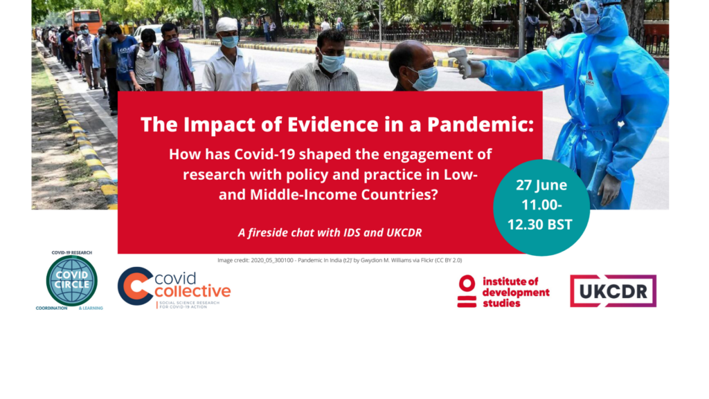 The Impact of Evidence in a Pandemic – A Fireside Chat